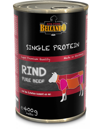 BELCANDO Single Protein Rind 24x400 g