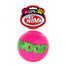 PET NOVA DOG LIFE STYLE Kauspielzeug Ball WOOF 8cm rosa
