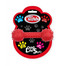 PET NOVA DOG LIFE STYLE Kauspielzeug Hantel mit Glocke Rindfleisch Geschmack 14cm Rot