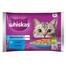 WHISKAS Fischdelikatessen mit Lachs und Thunfisch in Gelee 4x85g