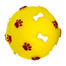 PET NOVA DOG LIFE STYLE Kauspielzeug mit Pfoten Motiv 7,5cm gelb