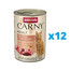 ANIMONDA Carny Adult Huhn, Pute + Entenherzen 12 x 400 g