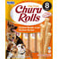 INABA Churu Rolls Chicken 8x12g Hühnerwraps für Hunde