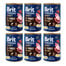 BRIT Premium by Nature Junior Turkey and liver 6x400 g Truthahn und Leber natürliches Welpenfutter