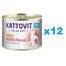 KATTOVIT Feline Diet Niere/Renal Huhn 12 x 185 g