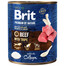 BRIT Premium by Nature 800 g Rindfleisch und Innereien für Hunde