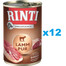 RINTI Singlefleisch Lamb Pure 12x400 g Lamm monoprotein