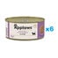 APPLAWS Cat Adult Mackerel with Sardine in Broth Makrele und Sardine in Brühe 6x156 g