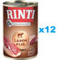 RINTI Singlefleisch Lamb Pure 12x400 g monoproteinowa jagnięcina