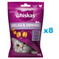 WHISKAS Relaks i Odprężenie 8 x 45 g przysmak z kurczakiem dla kota