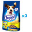 CHAPPI 3x2,7 kg - sucha karma dla psów z drobiem i warzywami