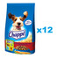 CHAPPI 12x500 g - sucha karma dla psów z wołowiną, drobiem i warzywami