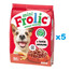 FROLIC Mini Naturally Irresistible 5x800 g półwilgotna karma dla psów małych ras ze świeżą wołowiną