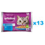 WHISKAS Adult saszetka 52x85g Rybne Przysmaki mokra karma dla dorosłych kotów w galaretce z: łososiem, tuńczykiem