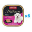 ANIMONDA Vom Feinsten Nassfutter mit Pute und Lamm für adulte Hunde 5x150 g