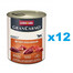 ANIMONDA GranCarno Wieprzowina z sercami drobiowymi dla psa 12x800 g