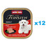 ANIMONDA Vom Feinsten Nassfutter mit Rind und Putenherzen für adulte Hunde 12x150g