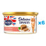 BUTCHER'S Classic Delicious Dinners z łososiem i krewetkami mus 6 x 85 g