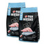 PAN MIĘSKO Trockenfutter mit Huhn und Forelle adulte Katzen hypoallergen 2x5 kg