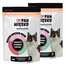 PAN MIĘSKO Trockenfutter Digestive & Hairball Control Truthahn mit Lachs für Katzen 2x800 g