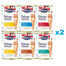 BUTCHER'S Delicious Dinners Mix smaków w galaretce 12x400g kawałki z kurczakiem, z dziczyzną, z pstrągiem, z rybą morską, z wołowiną