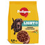 PEDIGREE Adult Light mit Geflügel und Gemüse kalorienreduziertes Trockenfutter für Hunde 2,6 kg