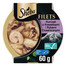 SHEBA Filets Nassfutter mit Huhn, Seefisch und Garnelen in Soße für Katzen 16x60g