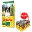 JOSERA SensiPlus 12,5kg + JOSERA Meat Lovers Pure 6x400g GRATIS