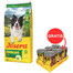 JOSERA Hypoallergenic Adult 12,5kg + JOSERA Meat Lovers Pure 6x400g GRATIS