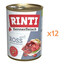 RINTI Kennerfleisch Nassfutter mit Pferdefleisch für adulte Hunde getreidefrei 12x400 g