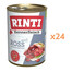 RINTI Kennerfleisch Nassfutter mit Pferdefleisch für adulte Hunde getreidefrei 24x400 g
