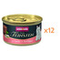 ANIMONDA Vom Feinsten Nassfutter mit Lachs und Geflügel Mousse für adulte Katzen getreidefrei 12x85 g