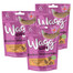 Wagg Mini Steaks mit Rind und Käse gebackene Snacks für Hunde 3x125g