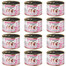 SUPER RAFI Mini Nassfutter mit Pute und Kaninchenleber für adulte kleine Hunderassen 12x185g