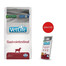 FARMINA Vet Life Gastrointestinal für Hunde mit Verdauungsproblemen 2 kg + dentale Snacks Medium/Maxi 100 g (7 St) GRATIS!