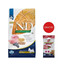 FARMINA N&D Ancestral Grain Lamb & Blueberry Adult Mini dog 2.5 kg + Snack Dental Treat Fresh breath Mini 60 g GRATIS!
