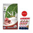 FARMINA N&D Prime dog Adult Medium & Maxi chicken & pomegranate 12 kg + Snack Dental Treat Fresh breath Medium/Maxi 2x100 g GRATIS