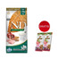 FARMINA N&D Ancestral Selection Dog chicken and pomegranate Adult Medium & Maxi 15 kg + Snack Dental Treat Pork Medium/Maxi 2x100 g GRATIS!