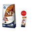 FARMINA N&D Brown Dog Adult Medium Maxi Lamb, Spirulina, Carrot 7 kg + Snack Dental Treat Coat Lamb Medium/Maxi 100 g GRATIS!