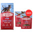 CARNILOVE Active Trockenfutter Lachs und Pute für adulte Hunde kleiner Rassen getreidefrei 12 kg + Soft Snack Salmon Small Bite 2x200g