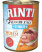 RINTI Kennerfleish Junior Chicken 800 g mit Huhn für Welpen