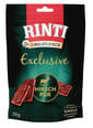 RINTI Singlefleisch Exclusive Snack Venison Leckerli aus Wildfleisch für Hunde 50 g