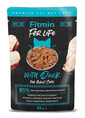 FITMIN For life Adult Duck Nassfutter mit Ente für Katzen 85g