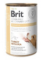 BRIT Veterinary Diet Hepatic Turkey, Pea Nassfutter für Hunde 400g