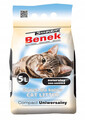 BENEK Super Benek Katzenstreu Universal kompakt weiß und himmelblau 5 l