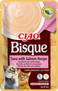 INABA CIAO Bisque Thunfisch und Lachscremesuppe für Katzen 40g