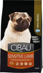 FARMINA Cibau Sensitive Lamb MINI Hundefutter für Hunde mit empfindlicher Verdauung mit Lammfleisch 2,5 kg