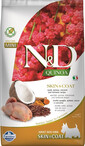 N&D Quinoa Dog Skin&Coat Adult Mini quail, coconut 2.5 kg przepiórka i kokos