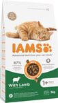 IAMS for Vitality Katzenfutter mit Lamm 3 kg