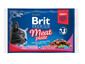 Zestaw saszetek Cat Adult Meat Plate 4x100g